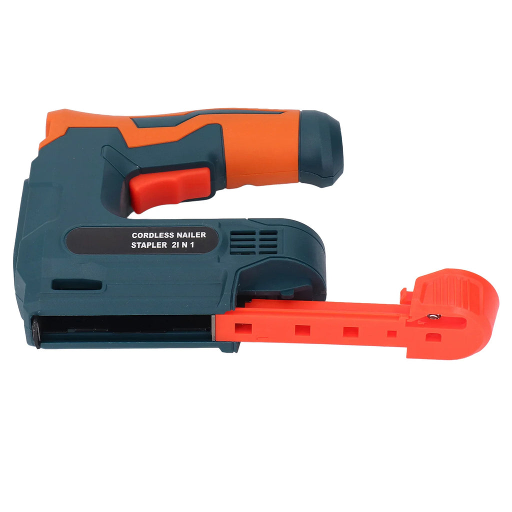 Cordless Brad Nailer Portable USB Charging Battery Powered Nail Gun for Woodworking Electric Nail Gun Battery Powered Nail Gun