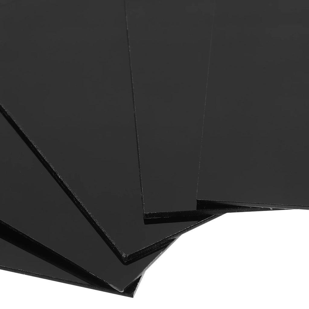 10Pcs 2Mm Acrylic Plate for Crafting DIY Artworks Handmade Gifts Decoration Photography Display Use Black 2Mm Acrylic Sheet