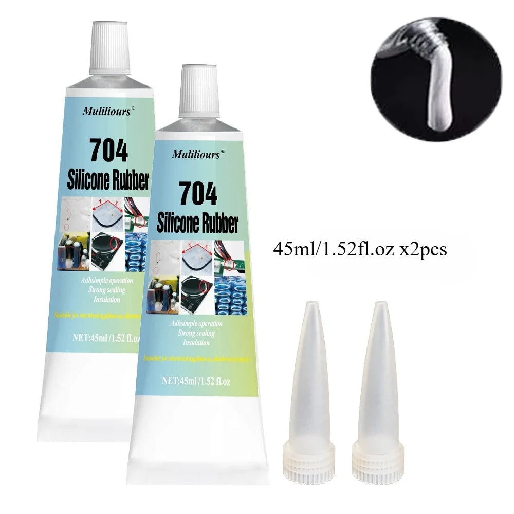 Silicone Industrial Adhesive 704/705/706 Electronic Sealant Components Lithium LED Insulation Waterproof Sealing Silicone Rubber