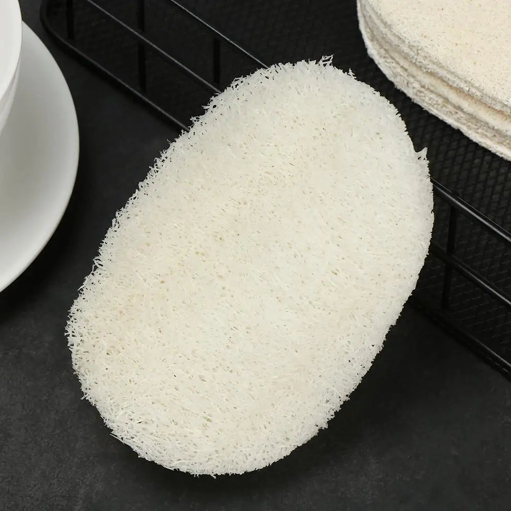 1/5pcs Double-sided Cleaning Reusable Non-stick Oil Pot Bowl Brush Dish Washing Cloth Cleaning Sponge Microfibre Sponge