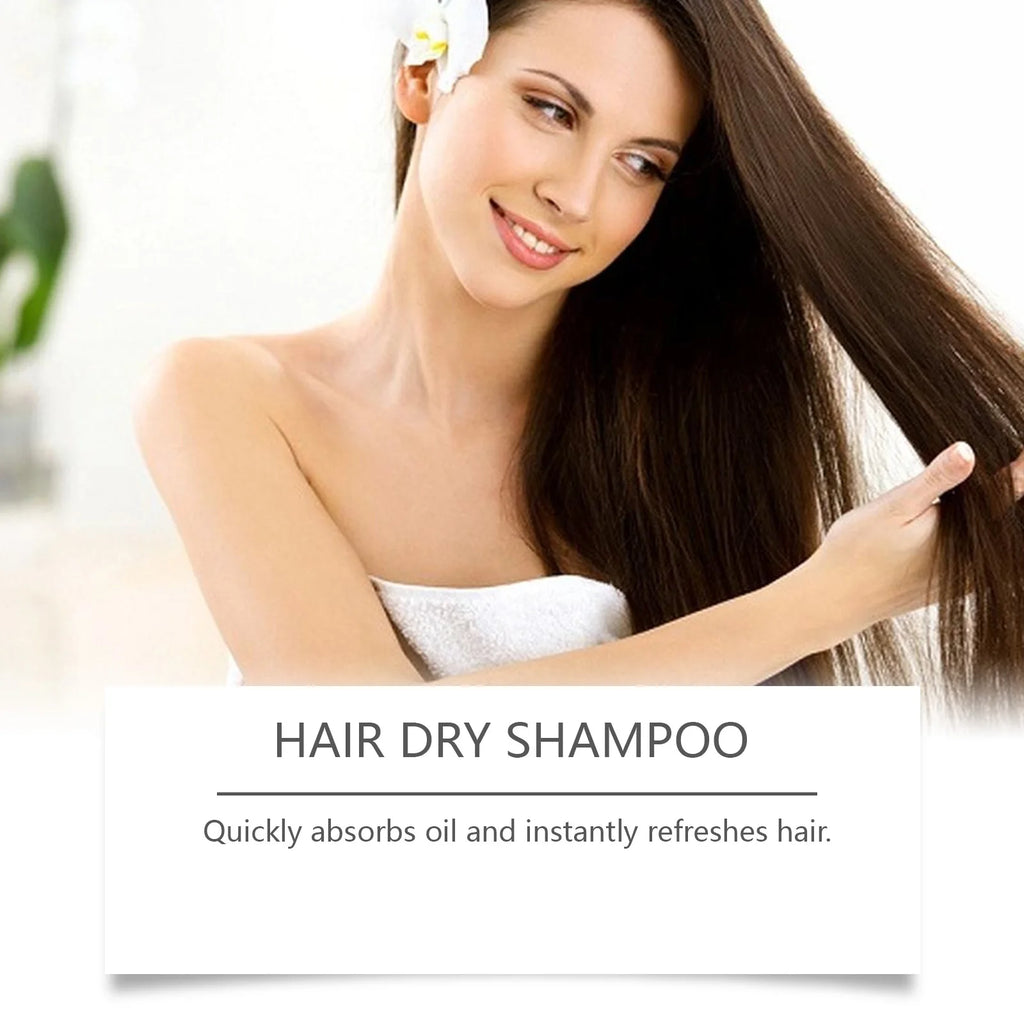 Hair Dry Shampoo Volumizing Refreshing Oil Control Non-irritating Scalp Smoothing Fresh Fragrance Long Lasting Shine Care Spray