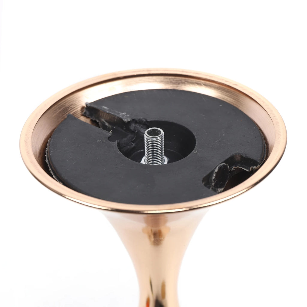 10 Pcs 19.5" Tall Gold Candelabra Candle Holder Table Centerpiece Stand Pillar Candlestick Candle Holder Stand for Wedding Party