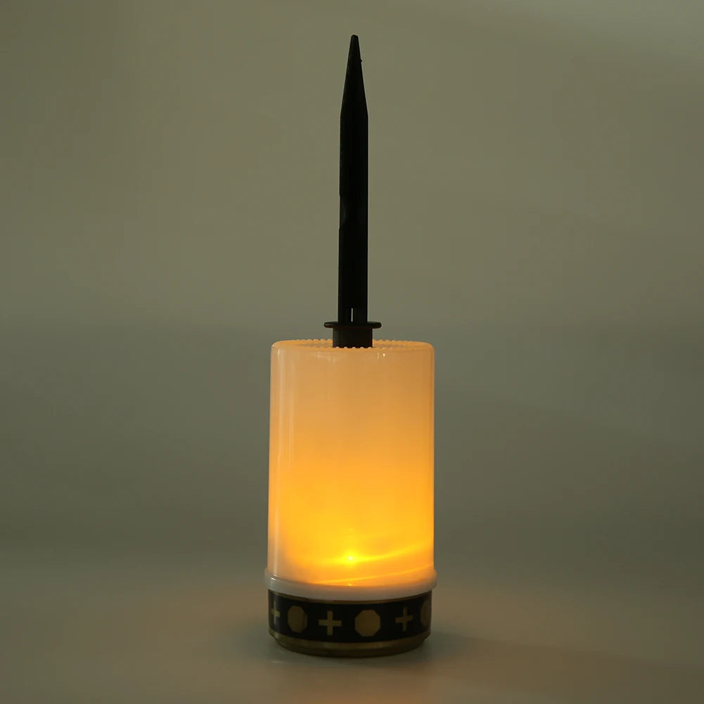 Cemetery Ritual Electronic LED Candle Lamp Flameless Solar Decorative Tea Light