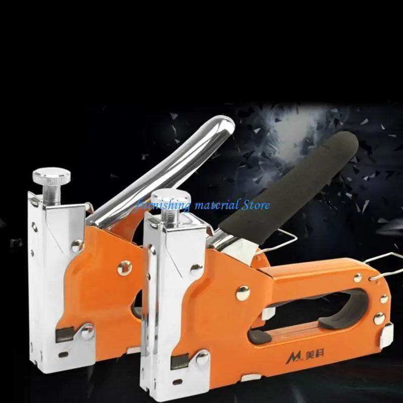 Y5GD Guns DIY Furniture Construction Stapler Upholstery Staple Guns With Staple