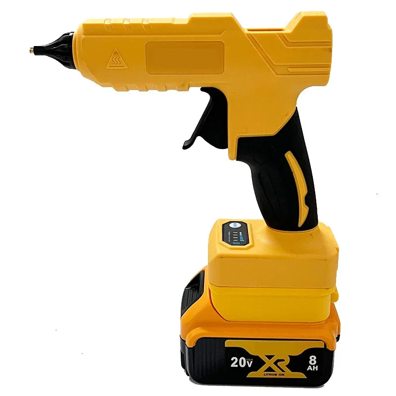 Fit Dewalt Cordless Electric Handheld Hot Glue Gun Repair DIY Tool Melt Welding Hot Air Gun Anti-scald Nozzle for 20V Battery