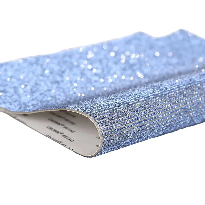 12x20cm Self Adhesive Rhinestone Sticker Tape DIY Decoration Diamond Sticker For Arts Crafts DIY Car Phone Clothes Decoration