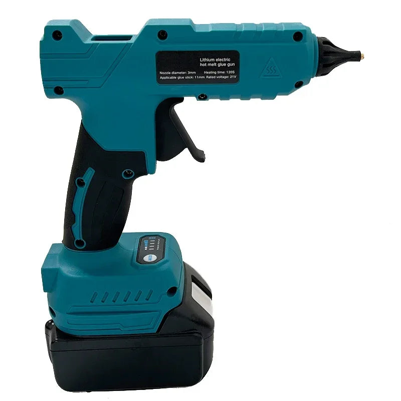 Fit Makita Electric Hot Melt Glue Gun 18V Li-ion Battery DIY Hot Melt Glue Gun For Packaging Decoration