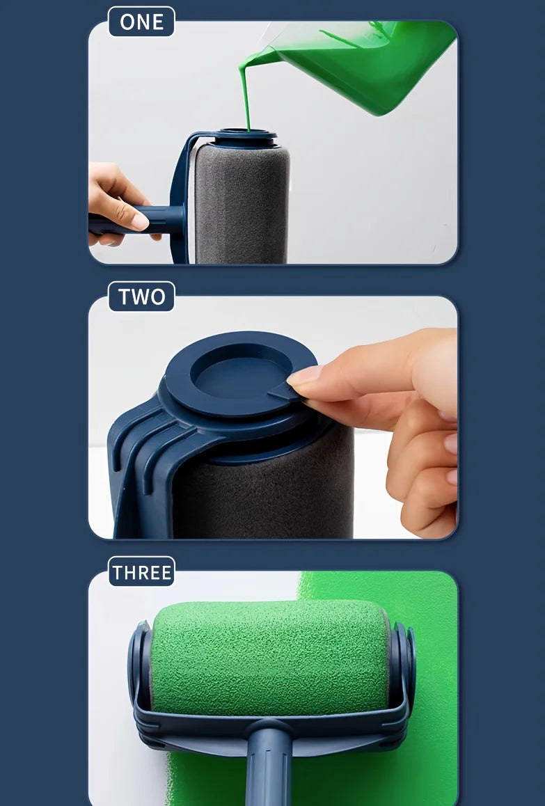 Easy - to - Use Large Wall Brush: Self - Priming for Latex Paint in Home Improvement