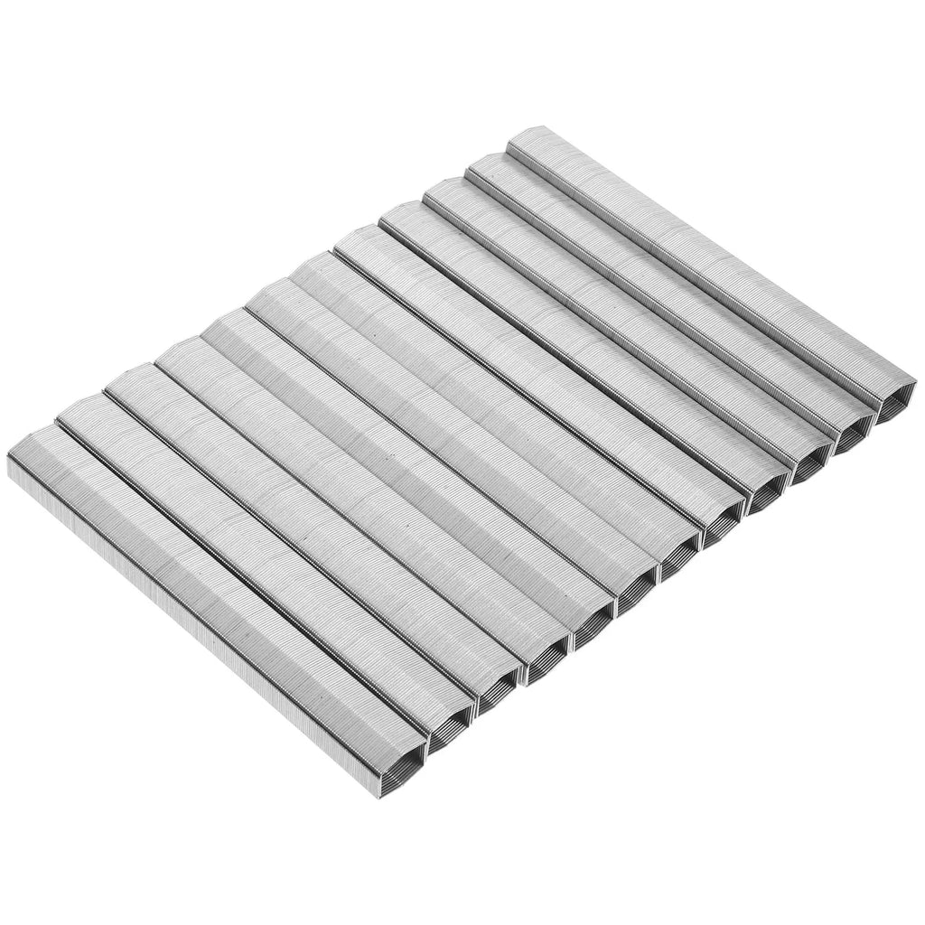 2 Boxes Metal Paper Staples Standard Size 6Mm 10Mm 12Mm for Desk Stapler Refills Office School Home Use Compact Reliable Staples