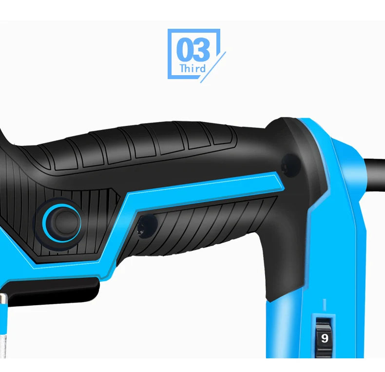 2300W Electric Nailer F30/F25/F20/F15 Electric Straight Staple Nail Gun 220V Woodworking Tool Furniture Tacker Stapler