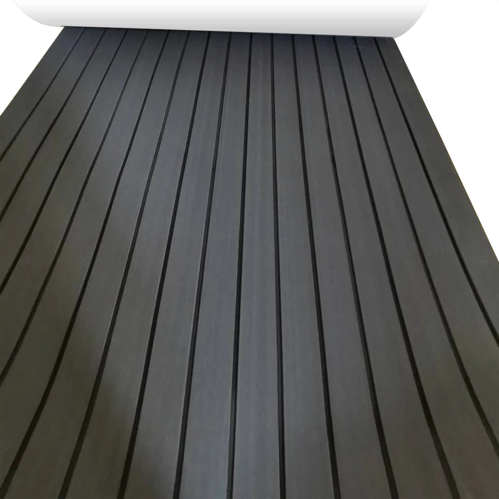 94.5"x 35.4" EVA Anti-slip Mat Foam Boat Decking Sheet Anti-Slip Self-Adhesive Deck Boat Flooring Mat Cuttable