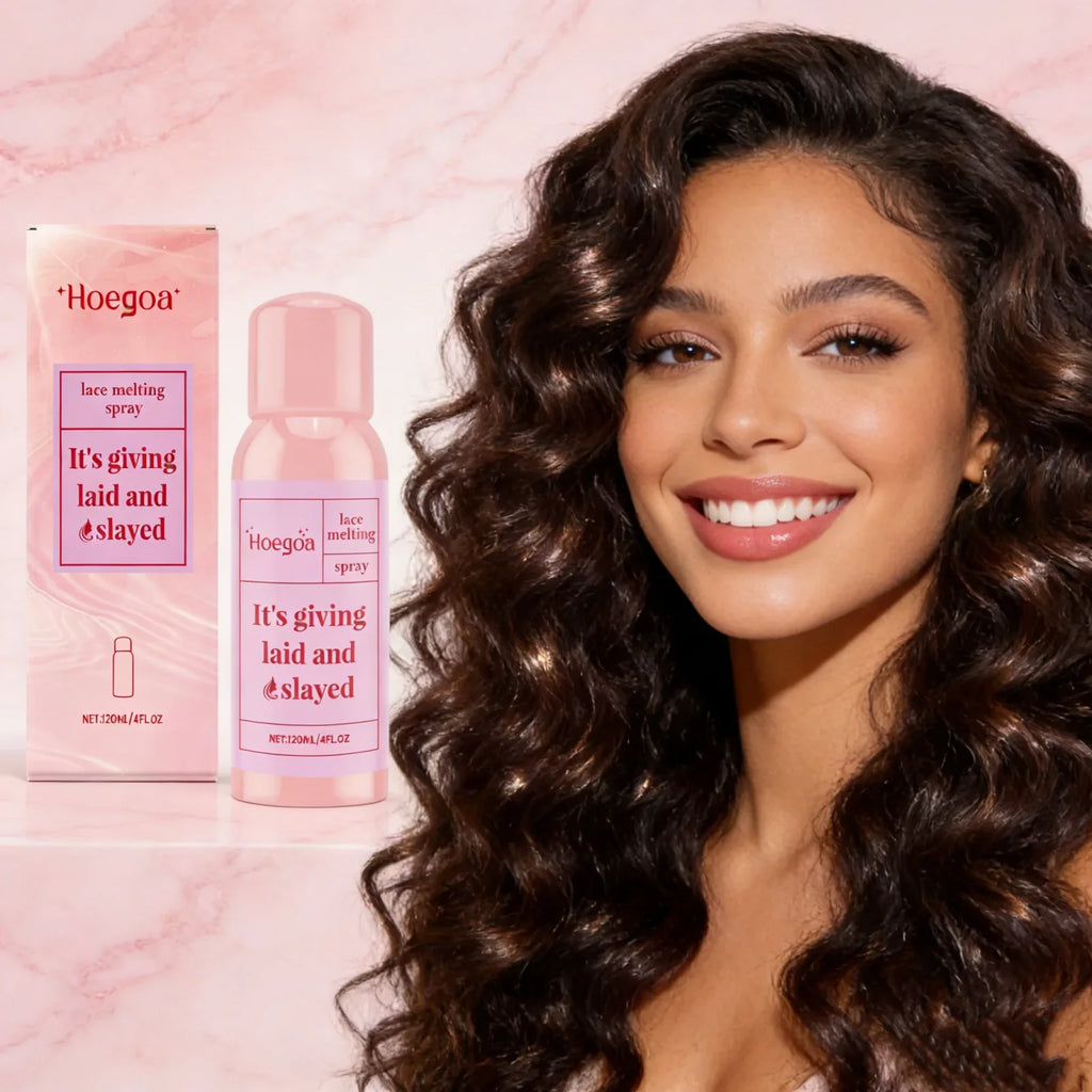 Wig Adhesive Spray Water Resistant For Lace Front Wig Gentle Formula Easy Removal Strong Invisible Waterproof Lace Glue Spray