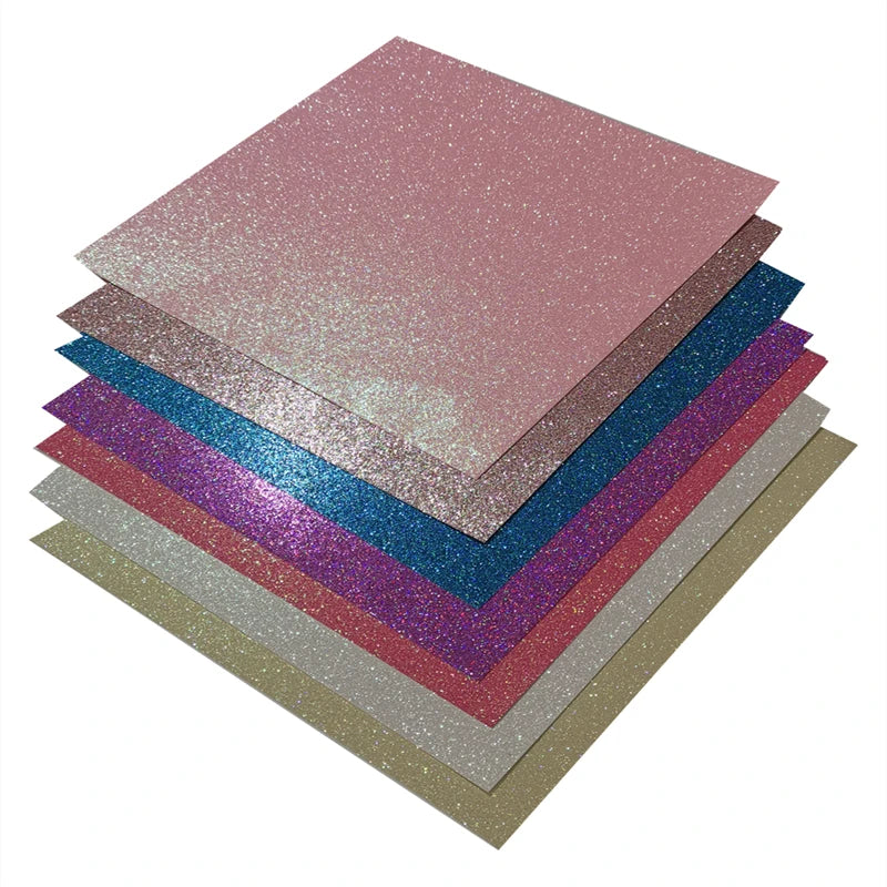 Glitter Cardstock Paper, Sparkly, Shinny Craft Paper, DIY Party, Graduation Decor, 10 Sheets