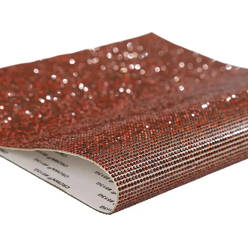 12x20cm Self Adhesive Rhinestone Sticker Tape DIY Decoration Diamond Sticker For Arts Crafts DIY Car Phone Clothes Decoration