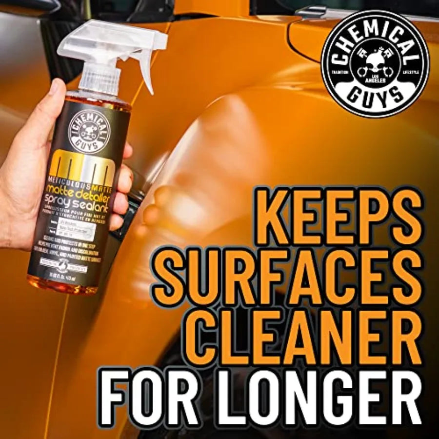 Meticulous Matte Detailer and Spray Sealant for Crisp Satin Matte Finishes in 32 fl oz Safe for OEM Vinyl and Painted Matte Sur