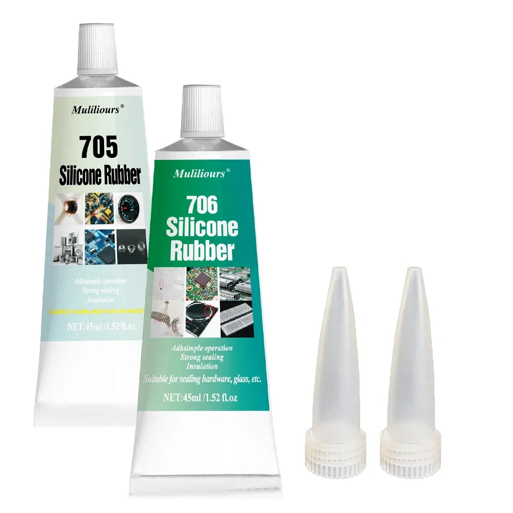 Silicone Industrial Adhesive 704/705/706 Electronic Sealant Components Lithium LED Insulation Waterproof Sealing Silicone Rubber