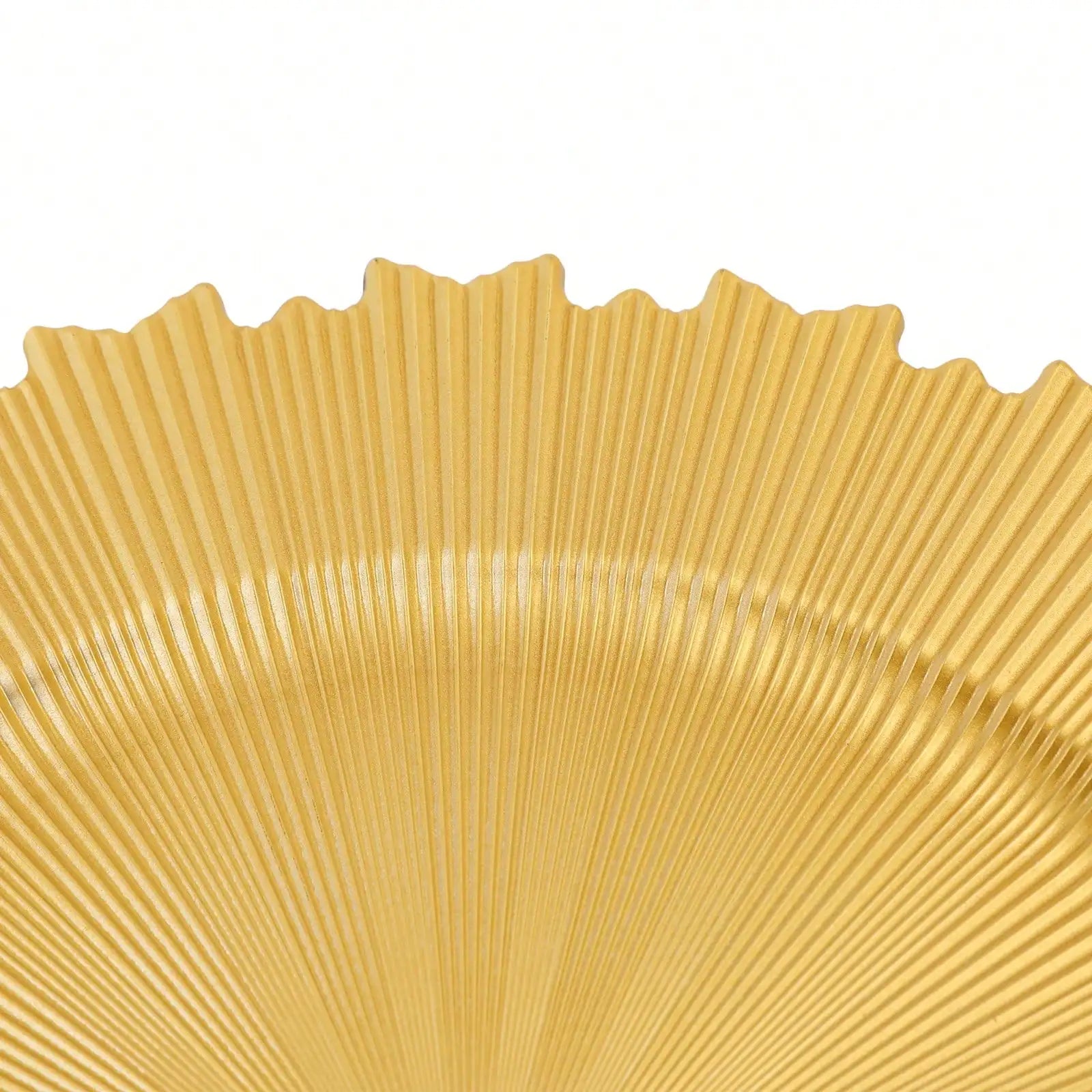 50 Pcs Round Charger Plates,Gold Charger Plate for Birthday Parties, Holidays, Weddings, Banquets, Camping, Picnics, Barbecues