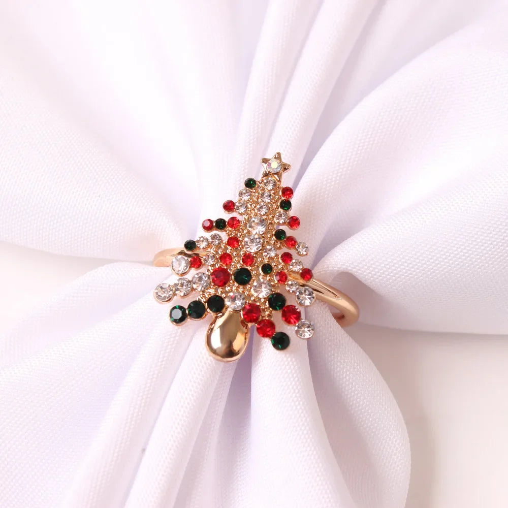 Wedding Centerpieces for Tables Table Napkin Holder Christmas Decoration 2022 Rings Birthday Struggle Luxury Napkins Accessories