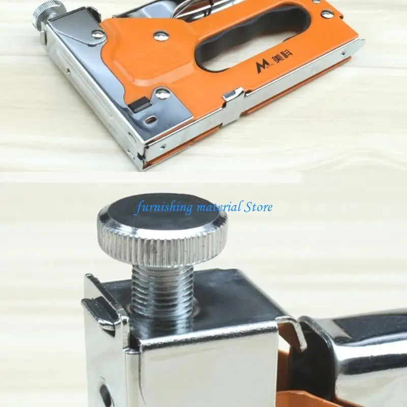 Y5GD Guns DIY Furniture Construction Stapler Upholstery Staple Guns With Staple