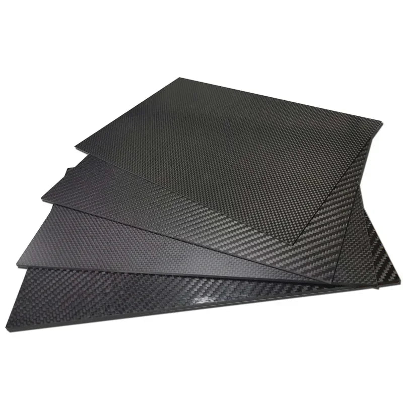 200mm X 300mm 0.5mm 1mm 1.5mm 2mm 3mm 4mm 5mm Carbon Plate Panel Sheets High Composite Hardness Material Carbon Fiber Board