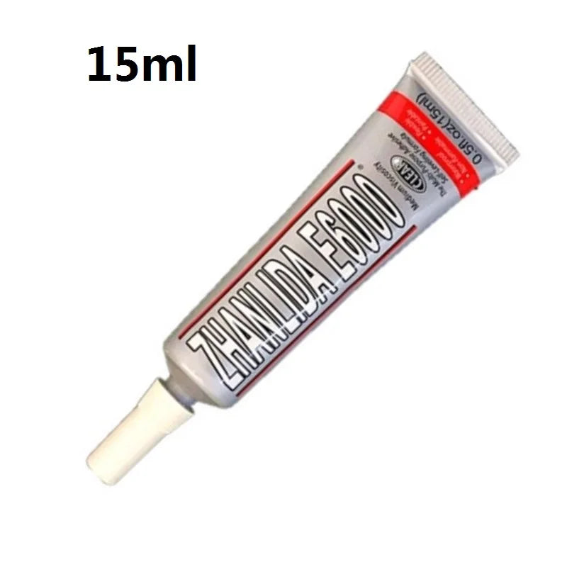 E6000 50ml Multipurpose Industrial Adhesive DIY Jewelry Crafts Crystal Rhinestone Bonding Liquid Glue Repair Phone Screen Glass