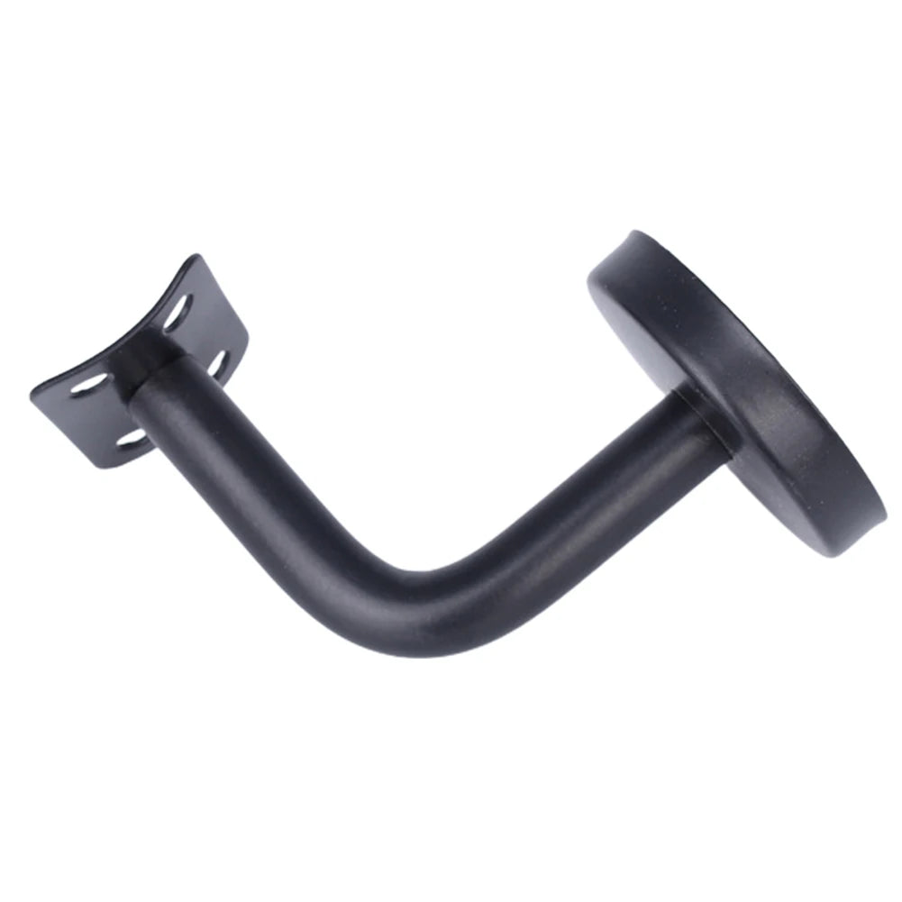 Black Handrail Bracket Stainless-Steel Handrails Wall Mounted Bracket Support Hand Rail Stair Railing Guardrail Accessory