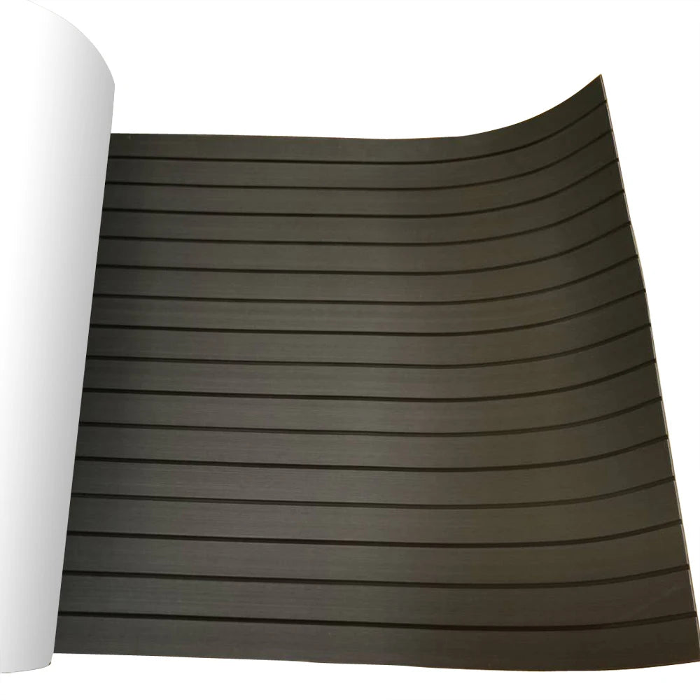 94.5"x 35.4" EVA Anti-slip Mat Foam Boat Decking Sheet Anti-Slip Self-Adhesive Deck Boat Flooring Mat Cuttable