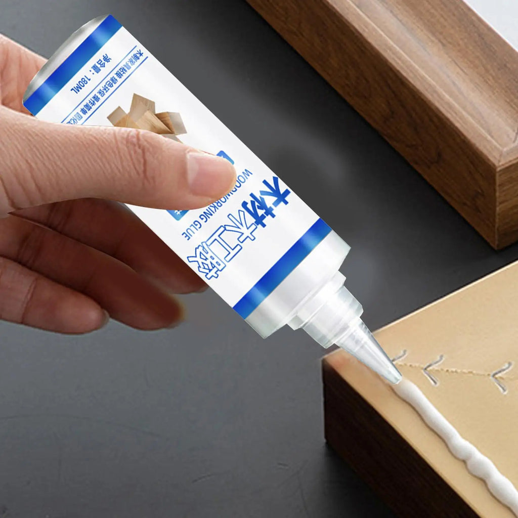 180ml Clear Wood Glue Carpenter Glue Transparent Eco-Friendly Wood Adhesive Safe Glue Woodworking Glue Multi-Functional Glue