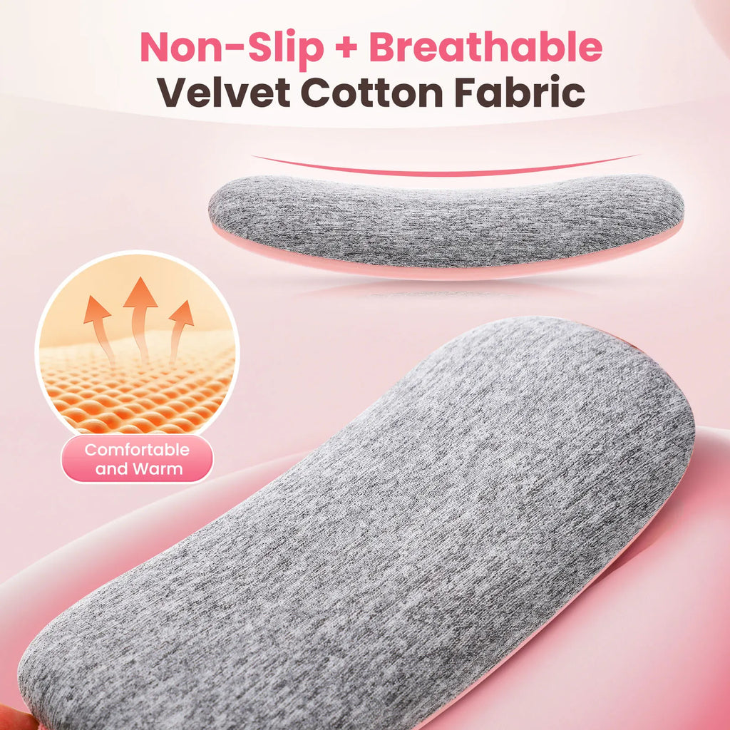 Lady Menstrual Heating Pad Warm Palace Belt Relieve Menstrual Pain Hot Compress Massager Uterus Cold Dysmenorrhea Relieving Belt