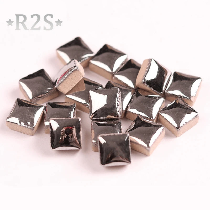 100g DIY Ceramic Mosaic Tiles Glass Mirror Handmade Ornaments Tiles Wall Crafts Colorful Crystal for Decorative Materials arte