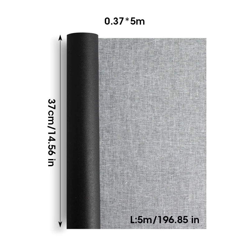 5M/Roll Cotton Canvas Roll,White Black Blank Specialized Suitable for Oil Painting,Acrylic Pigments,27,37,47,,57,67,77,87cm Wide