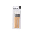Art Paint 3/6pcs Painting Brush Set Different Shape Professional Watercolor Gouache Oil Brush Set Flat Tip Head Wooden Handle