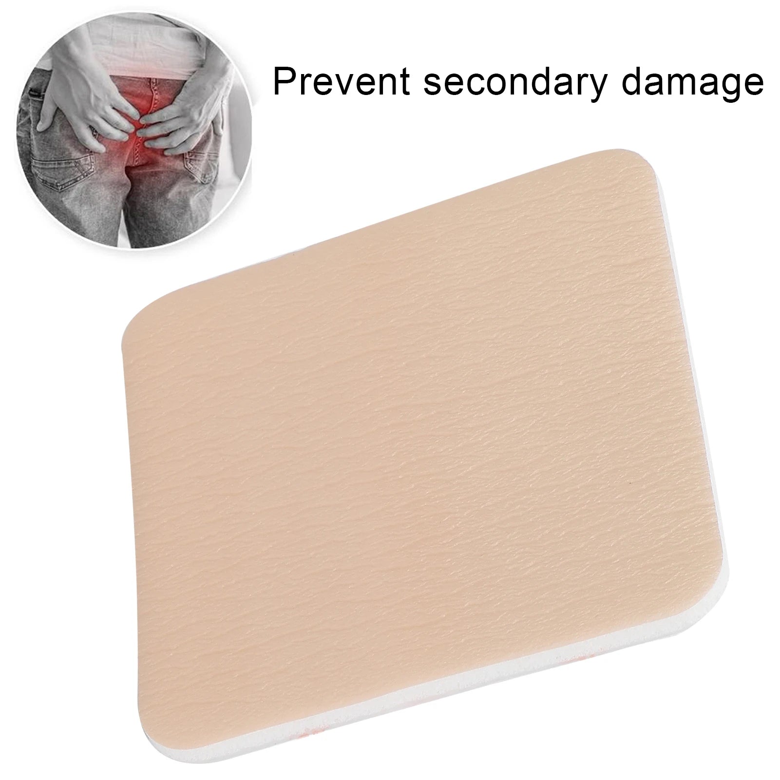 Silicone Adhesive Dressing Wound Healing Foam Gel Dressing with No Border Silicone Foam Dressing Silicone Adhesive Foam