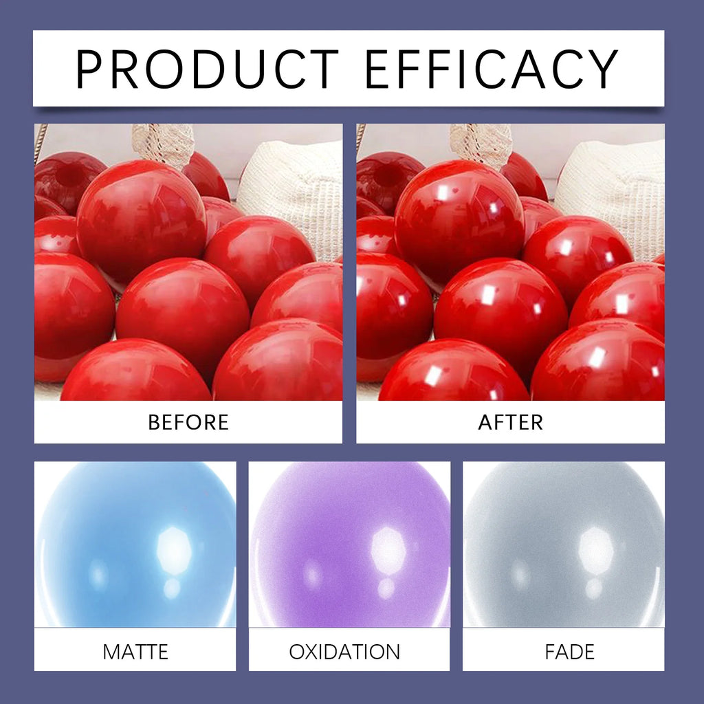 Party Balloon Brightener Spray Enhances Party Atmosphere Long Lasting Shiny Balloon Surface Texture for Christmas Celebration