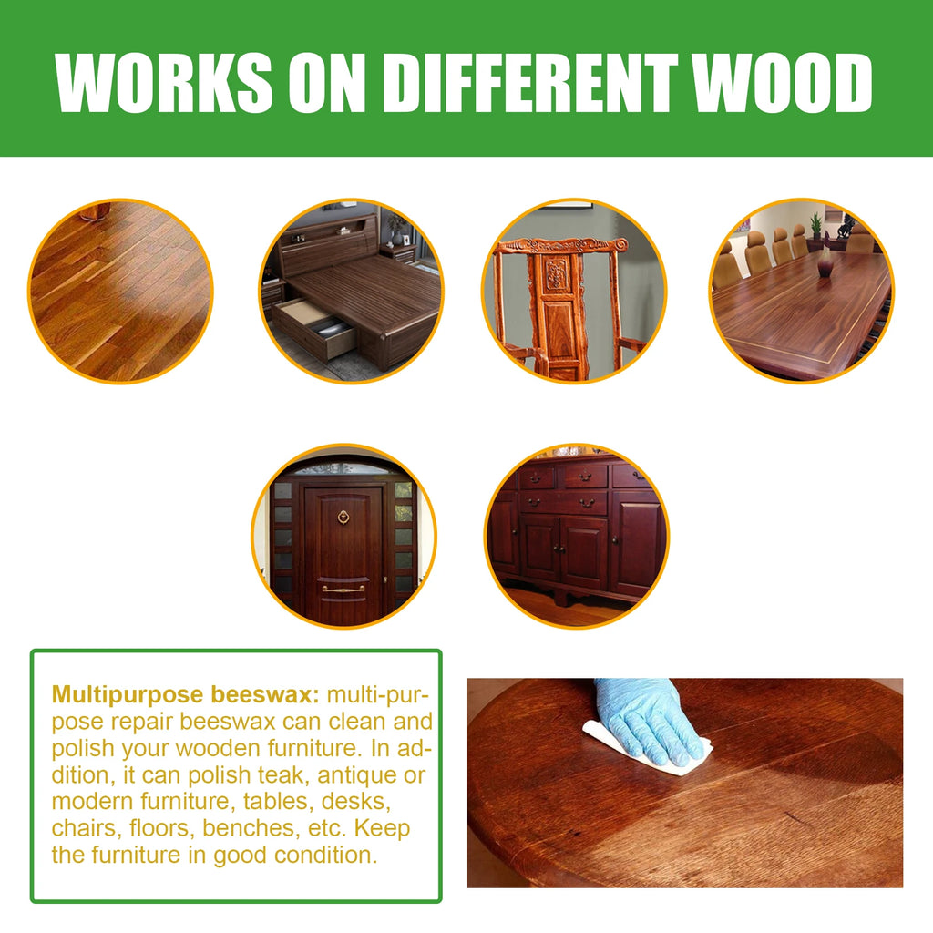 Wood Scratch Repair Repair beeswax Home solid wood floor furniture wax Maintenance Scratch repair beeswax daily necessities