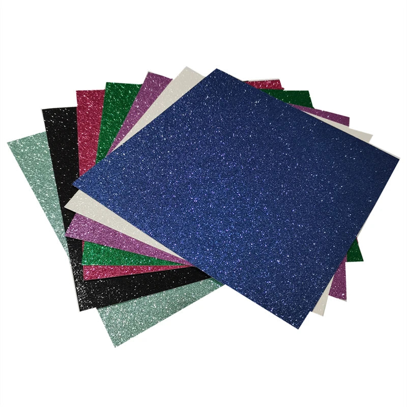 Glitter Cardstock Paper, Sparkly, Shinny Craft Paper, DIY Party, Graduation Decor, 10 Sheets