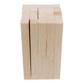 25Pcs Wooden Square Dowels Natural Balsa Wood DIY Craft Sticks for Miniature Houses Kites Props Candy Bouquets Handicraft