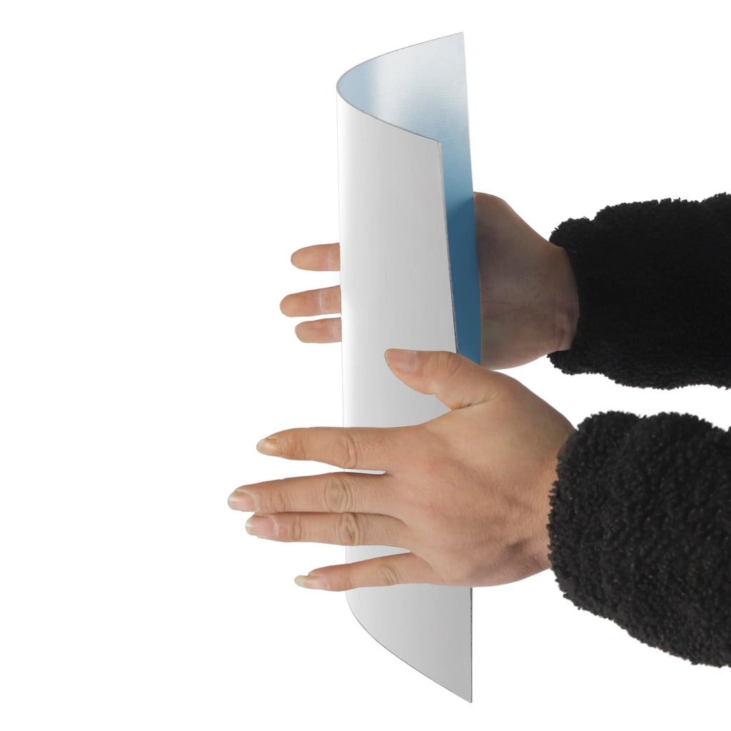 16 PCS Home Gym Mirror Tiles, 14'' x 12'', Large Frameless Wall Mirror for Bedroom,Door,Bathroom