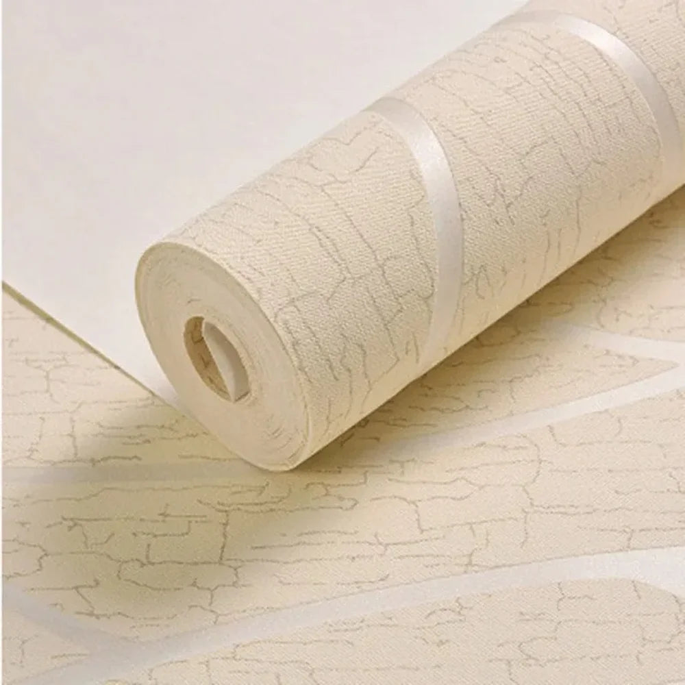 European Non-Woven Fabric Wallpaper Modern Self-Adhesive Contact Paper for Bedroom & Furniture Removable Decor