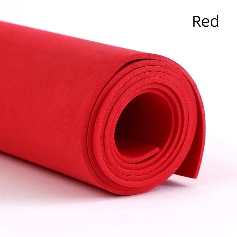 4pcs 100x50x0.3cm Colorful EVA Foam Board Shock Absorption Foam Sheet Handmade DIY Cosplay EVA Rubber Sound-absorbing Foam Paper