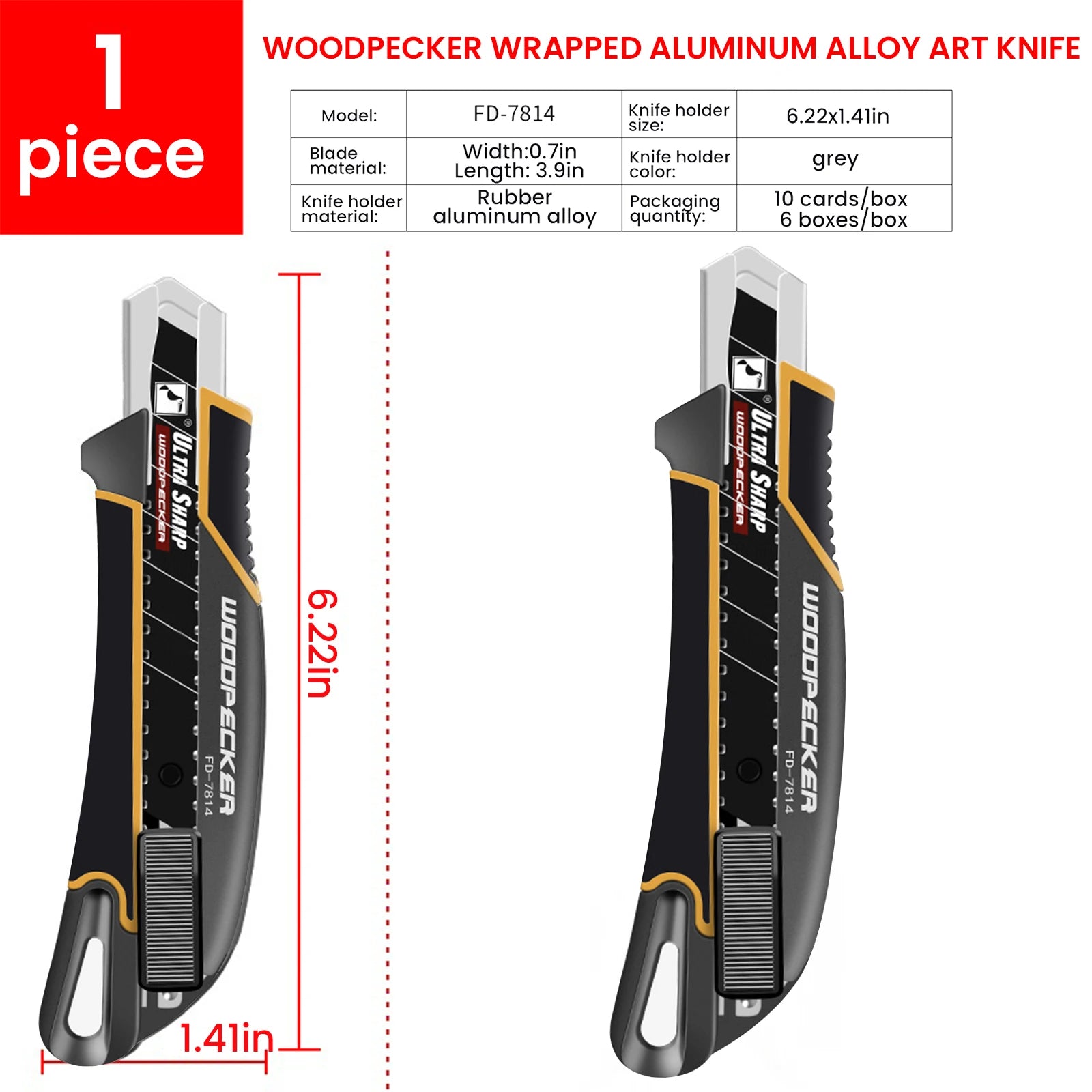 Metal Large Utility Knife Student Stationery Handmade Paper Cutter Envelope Opener Knife Express Delivery Knife Office Supplies