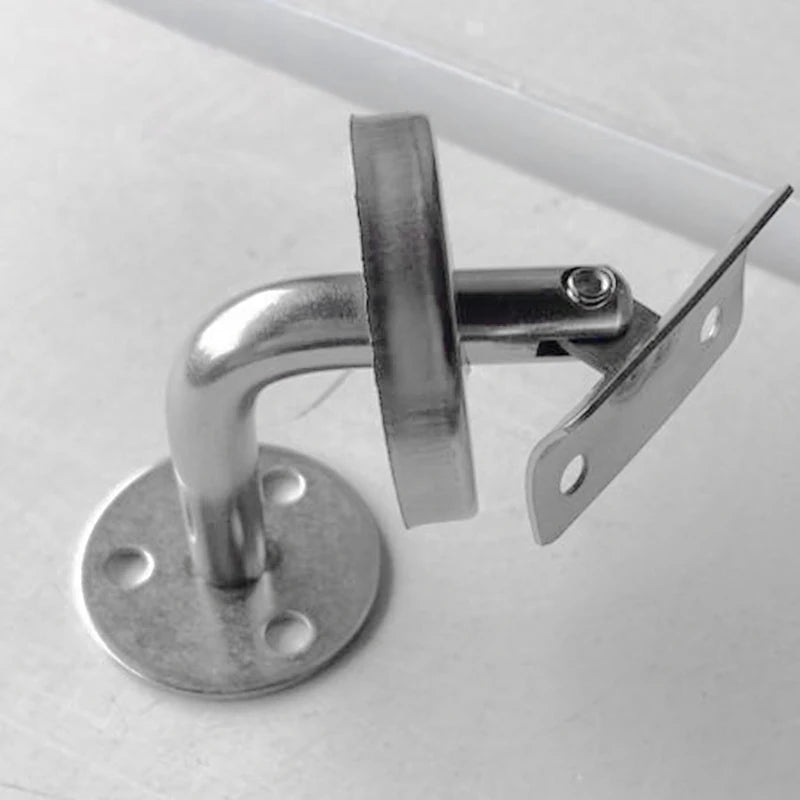 Handrail Bracket Wall Brackets Stainless Steel Glass Balustrade Stair Wall Mounted Brackets Support Hand Rail Hardware Hand Rail