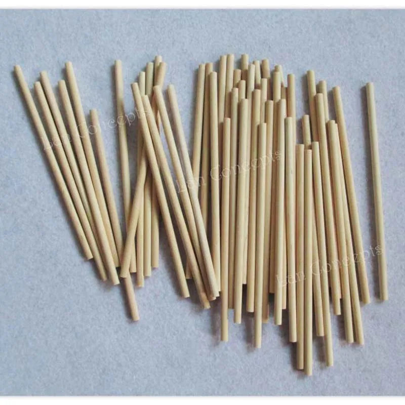 150x5mm Wood Round Lollipop Popsicle Sticks Ice Cream Stick Kids DIY Crafts Tools - 300pcs/Lot Free Shipping