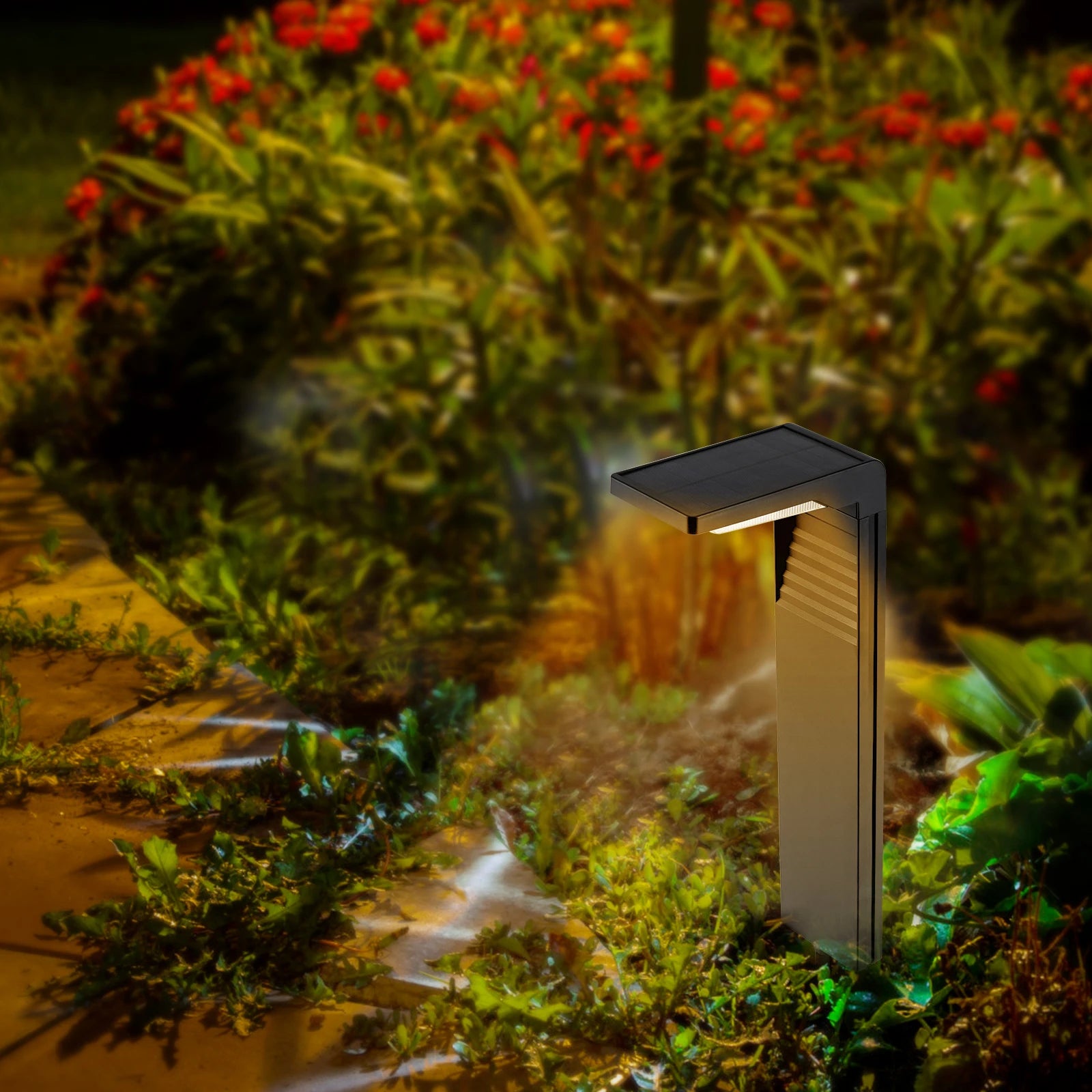 Low Voltage Landscape Lighting Path Lights LED 2w Pathway Lights with Stake and Connector 100/200lm Lumen Warm Light