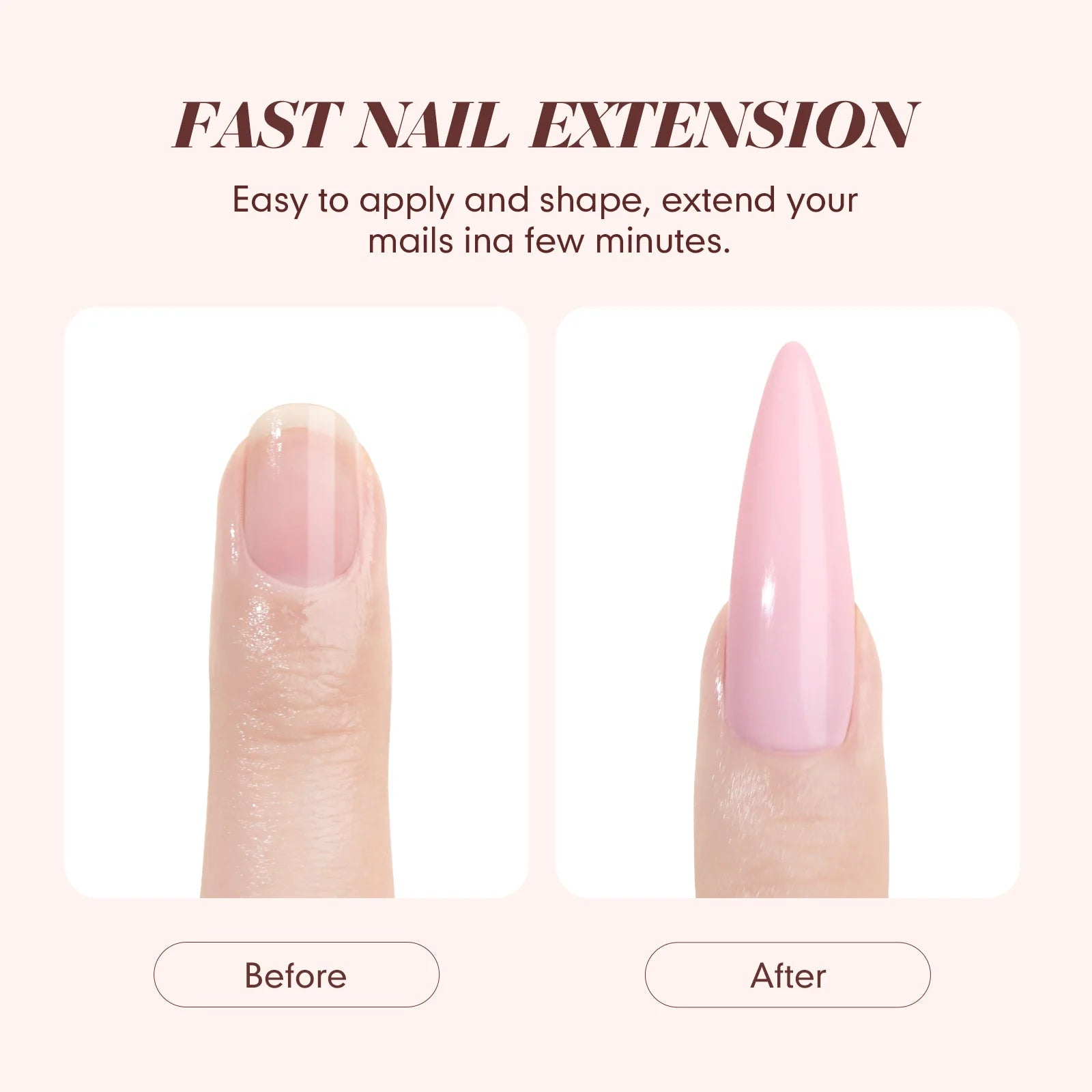 SAVILAND Clear Pink Nudes Acrylic Powder Kit with 30ml Acrylic Liquid Acrylic Nail Brush Nail Forms for Nail Art Salon Home DIY