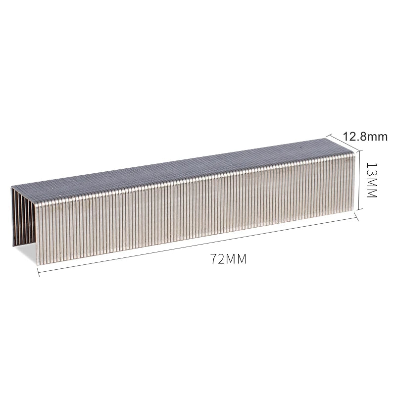 Deli 0013 Heavy Duty Staples 12.8x13mm 23/13 Binding Staples for Office Use 1000PCS/BOX Suitable for Binding 100 Sheets