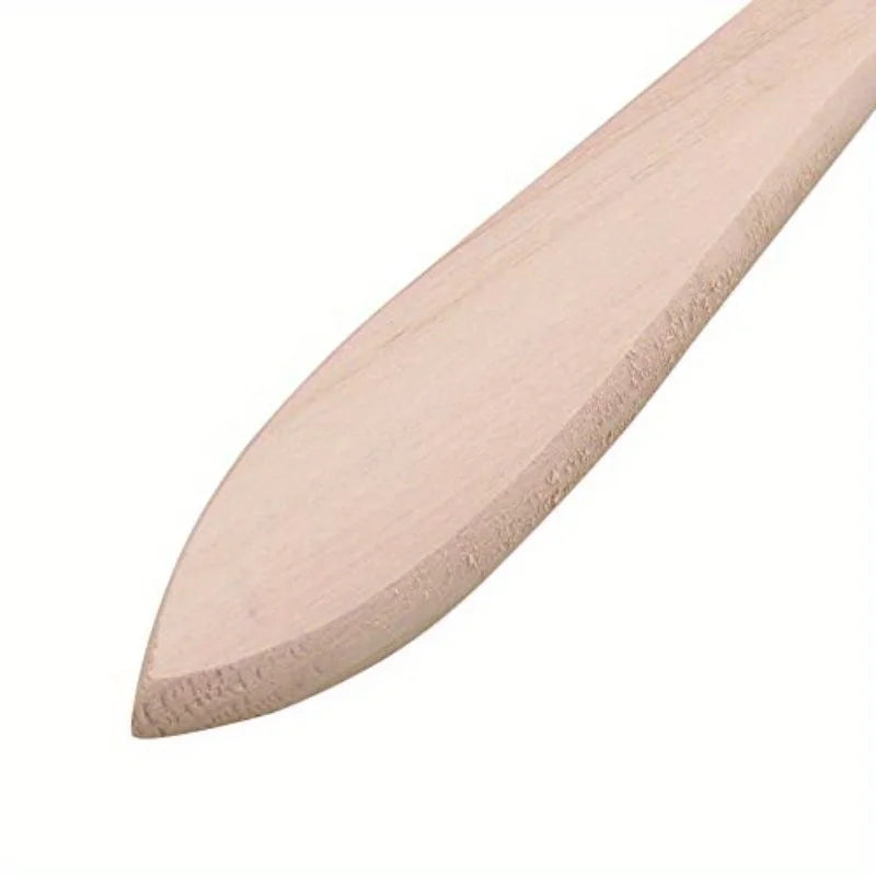 1-Piece Paint Brush with Chisel Edge – Deep Yellow Bristles & Wooden Handle