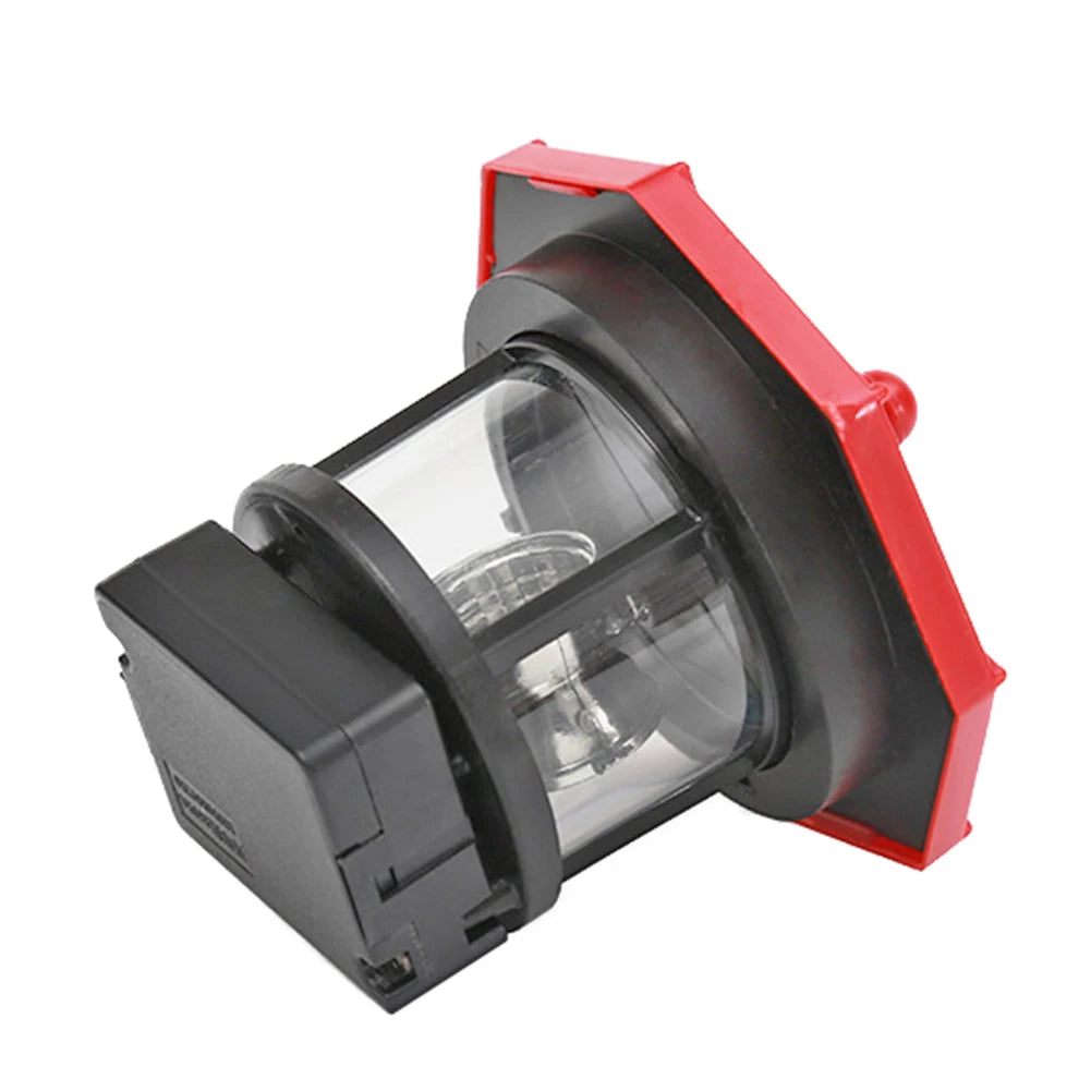 Smart Sensor Lighthouse Beacon Solar LED Light Outdoor Decor Rotating Beam Lamp