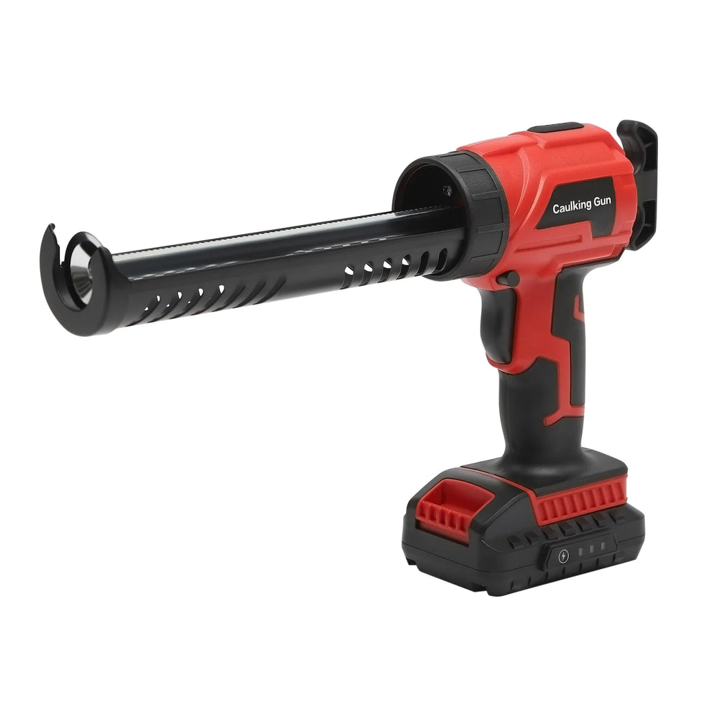 Electric Caulk Gun, 20V Max Cordless Caulking Gun with Battery, Adjustable Speed Glue Gun, Ideal for Caulking, Filling, Sealing