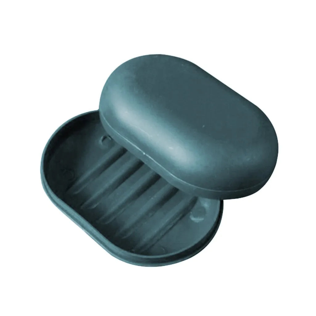 2pcs Plastic Bathroom Shower Soap Box With Lids Travel Portable Small Soap Tray Dish Storage Holder Plate Home Soap Container